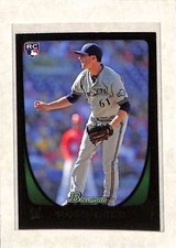 2011 Bowman #54 Brandon Kintzler RC NM