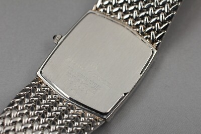 Vintage [Near MINT] Seiko Credor 6730-5340 Blue Dial Silver Watch