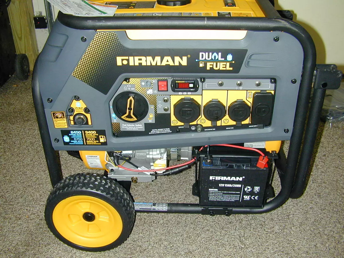 FIRMAN T07573 Tri Fuel Portable Generator Local PickUp, 54 OFF