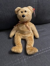 NEW Ty Beanie Baby Cashew The Teddy Bear 2000 Retired Plush