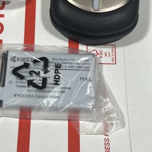 New Kyocera DuraXT Black (Sprint) Military Standard 810G Phone New Open Box - Picture 15 of 16