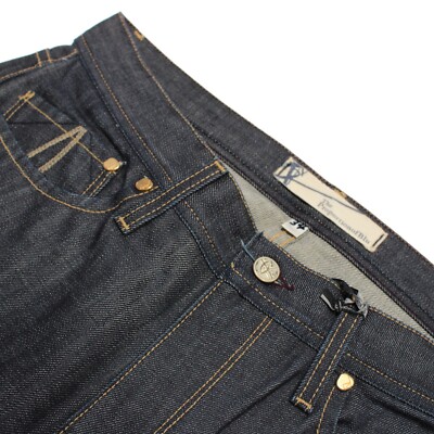 The Proportion of Blu NWT 13 Uno Jeans Size 34 US Slim Boot Blue 100% Cotton