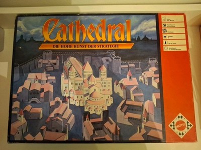 Mattel - Cathedral - Die Hohe Kunst der Strategie - Gesellschaftsspiel Komplett