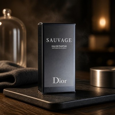 Dior Sauvage Eau de Parfum 10ml / 0.34 fl oz Mini Perfume Travel Size New In Box