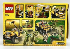LEGO Dino Raptor Chase (5884) IOB w/ Sealed Bags, Stickers, Manual - READ DESC.