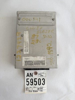 1986-87 Chevy S10 Pickup S15 Blazer ECM ECU Engine Control Module OEM 1227429