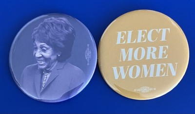 RARE 2024 MAXINE WATERS LOS ANGELES CALIFORNIA DEMOCRAT CONGRESS CAMPAIGN BUTTON