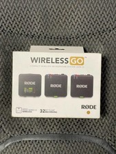 RODE WIRELESS GO GEN 3 COMPACT WIRELESS MICROPHONE SYSTEM- BRAND NEW.