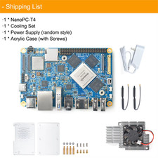 NanoPC-T4 ARM Development Board 4GB LPDDR3 RAM 16GB eMMC Rockchip RK3399 Dual-ba – Bild 12