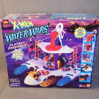 X-Men Water Wars Playset 1997 Marvel Toybiz New Open Box 
