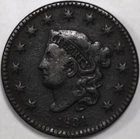 Photo of a 1831-P Large Cent from an eBay listing that sold on Jul 22, 2026