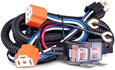 H4 Headlight Relay Wiring Harness Kit for 7x6 5x7 Headlights