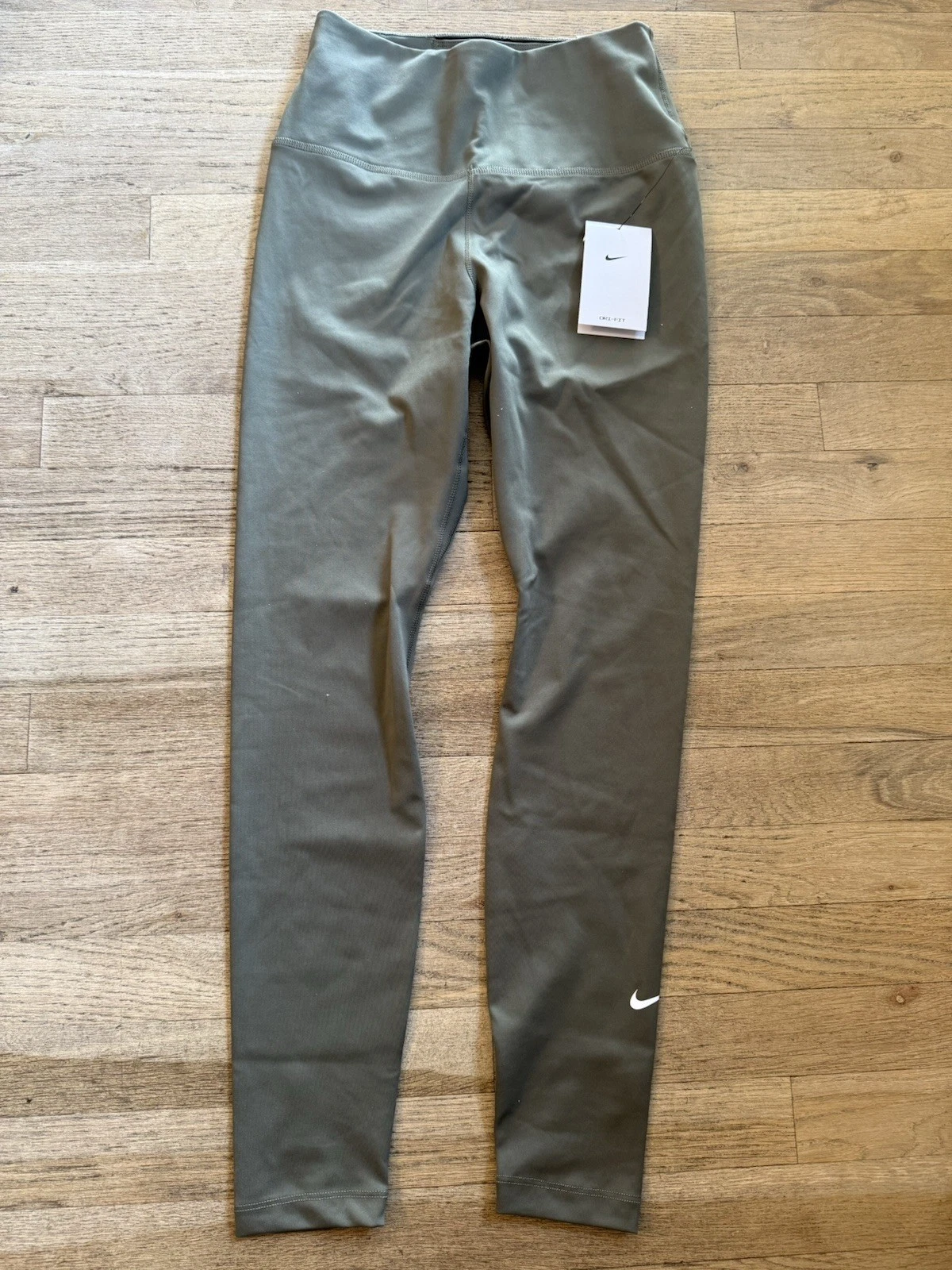 NEW Nike Women’s Dri-Fit Leggings Olive Green Size X Small