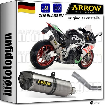 ARROW AUSPUFF ZUGELASSEN KAT RACE-TECH TITAN C APRILIA RSV4 RSV-4 RR 2017 17