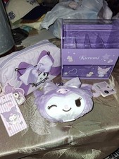 Hello Kitty  Miniso Kuromi Cosmetic Storage Box  Bag