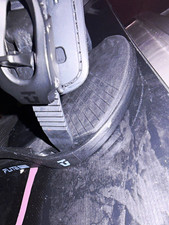 Union Flite Pro - Bindings ONLY Black/Grey Size L/XL