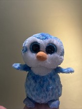 TY BEANIE BOOS Ice Cube the Penguin (6 inches) No Tag & Sparkle Eyes
