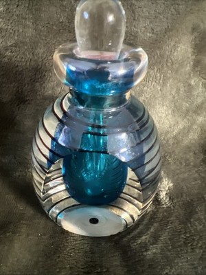 Beautiful art glass George s design perfume bottle made in China (F5)