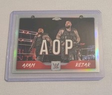 AOP/ Rezar & Akam 2025 Topps Chrome WWE Tag Team Insert Wrestling Card