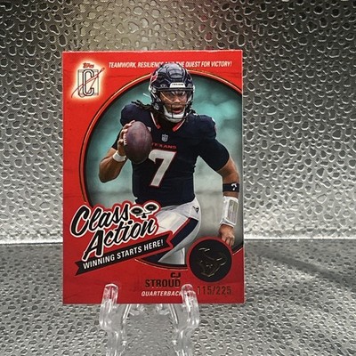 2025 Topps Signature Class Class Action CA-13 C.J. Stroud #115/225 Texans