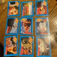 Lot of 9 vtg PIZZA HUT PIZZA HEAD TRADING CARDS 1995 Rare Promo