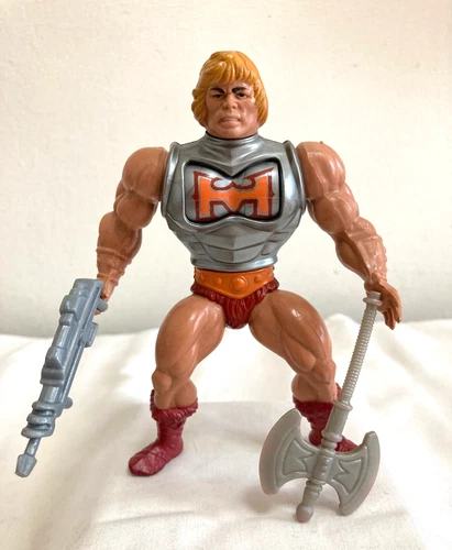 Vintage MOTU Battle Armor He-Man Mexico *Excellent Condition*