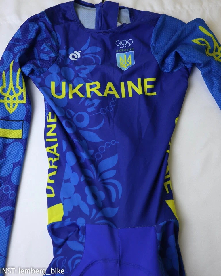Equipo Olímpico Nacional de Ucrania traje de velocidad contrarreloj mujer (M) #500 Foto 2 de 4