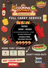 ❄️ Cooking Partners Event ❄️ Monopoly_Go FULL 80K Slots 24h/48h/72h Partner