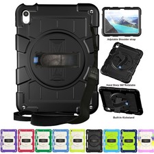 Kids Heavy Duty Handle Stand Case Cover For iPad 10th Gen 10.9"  11th Gen A16