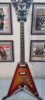 Dean V USA Time Capsule Limited Edition 02 Cherry Sunburst  OE Super Distortions