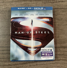 Warner Bros. Man of Steel Blu-ray  DVD  Digital HD PG-13 2013