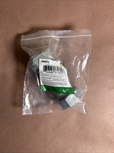 ProLine 3/4" Compression Coupling Galvanized Iron Pipe 61604 New