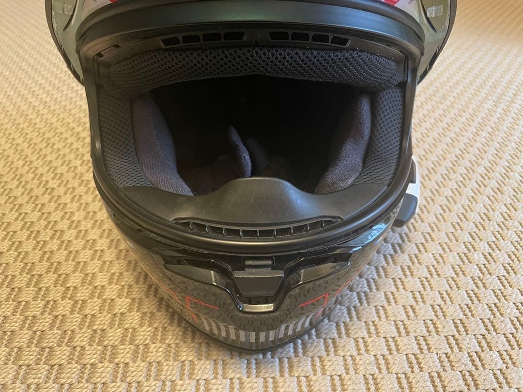 SHOEI Z8 Full Face Helmet M Size with BCOM ONE Intercom Black