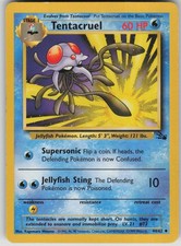 Pokemon TCG Tentacruel Uncommon Fossil 44/62 on eBay
