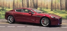 1:18 Autoart 2015 Aston Martin RAPIDE S Diavolo Red Diecast Model