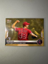 2022 Topps Now REID DETMERS Bonus Gold No-Hitter RC TOPLOADED