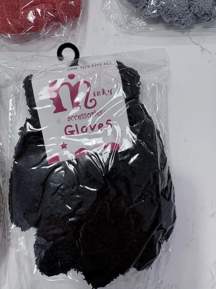 Guantes Minky's para mujer nuevos con etiquetas Foto 3 de 4