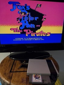 Fox's Peter Pan & The Pirates Nintendo NES THQ Inc. NTSC-U/C Game Cartridge