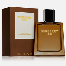 Burberry Hero EDP 3.3oz 100ml Eau de Parfum Spray for Men New In Sealed Box