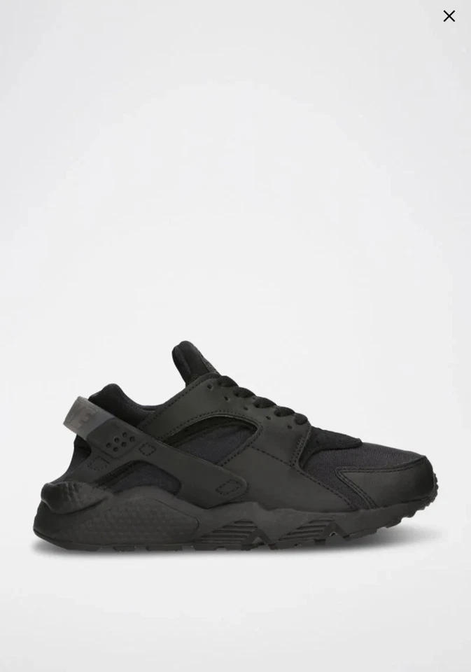 Nike Air Huarache en cuir - Noir - Photo 1/1