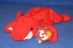 Ty Beanie Baby Grunt the Razorback