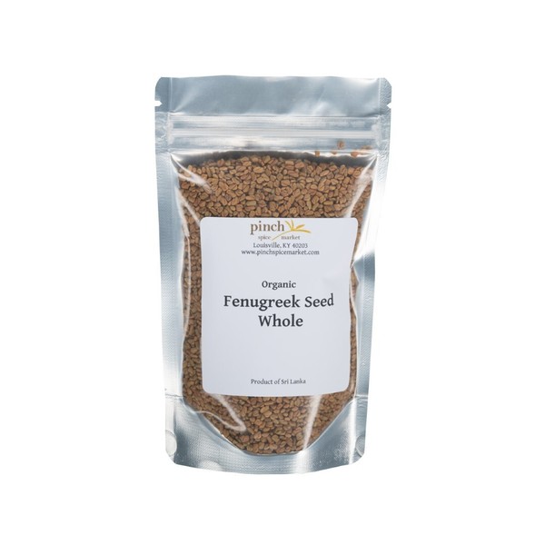Semillas de alholva orgánicas (enteras) para cocinar, salud, cabello y más