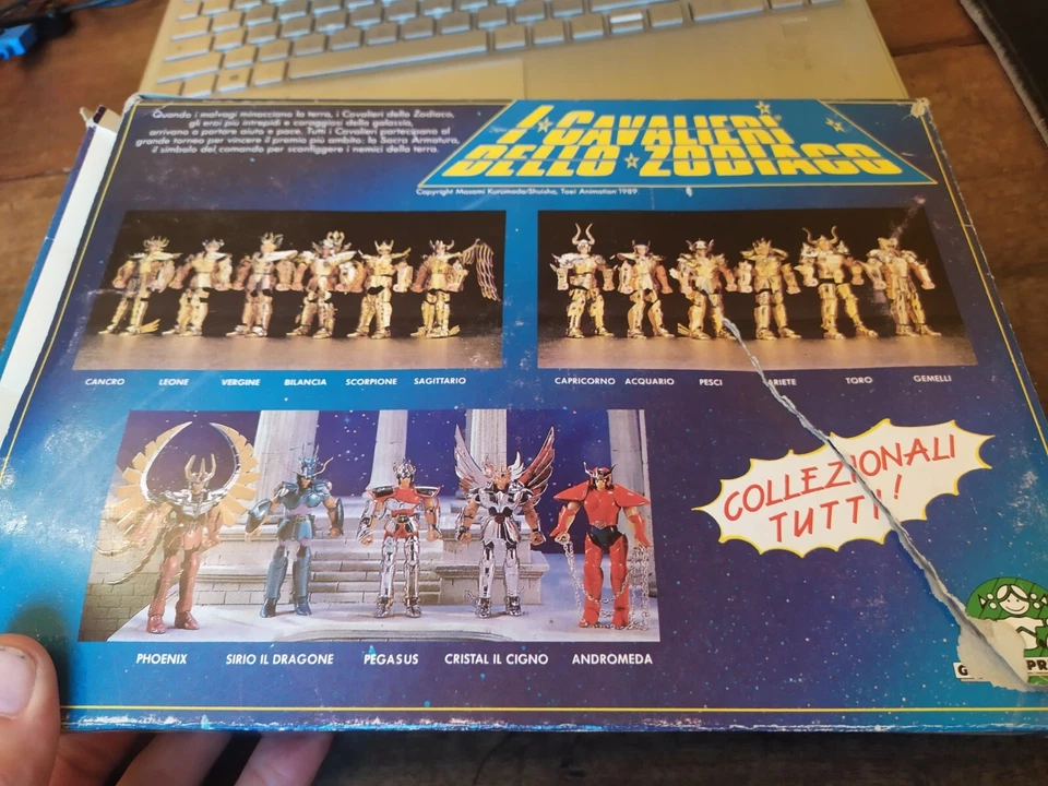 ANDROMEDA SHUN GIOCHI PREZIOSI CAVALIERI DELLO ZODIACO SAINT SEIYA VINTAGE LEGGI - Immagine 4 di 4
