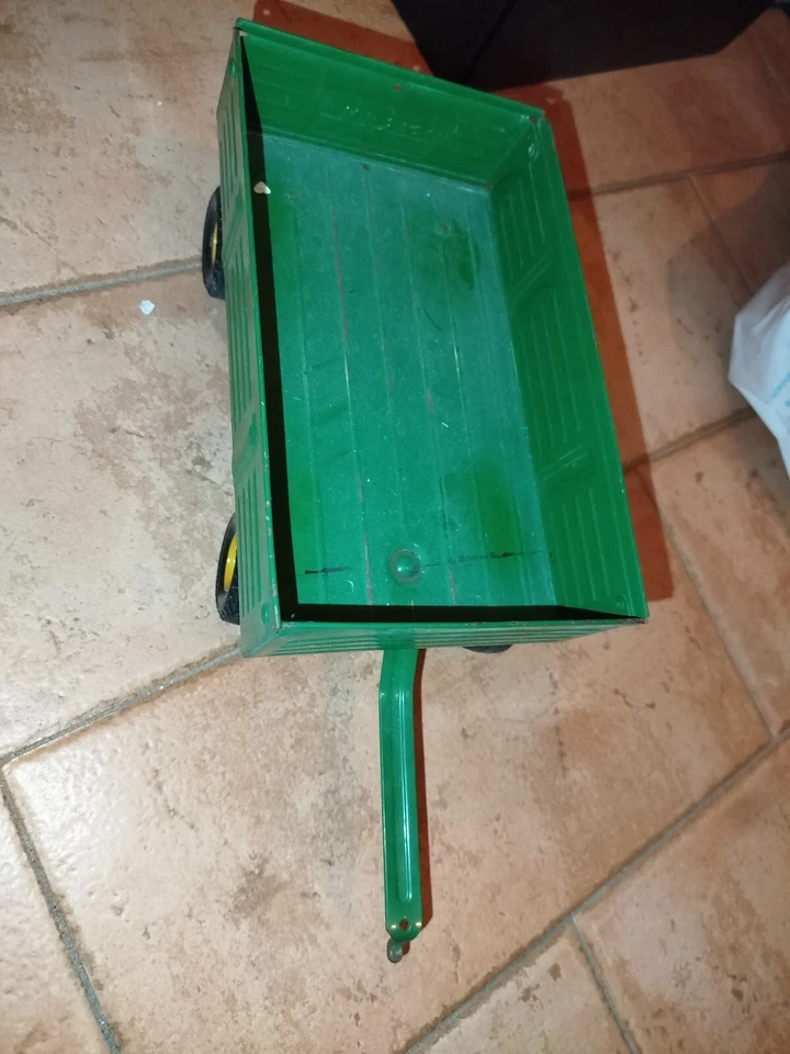 john deere 584 trattore con carro ertl 1/16 tractor britains - Immagine 3 di 4