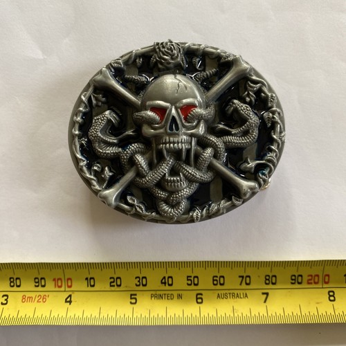 Hebilla de cinturón - CALANERA Y SERPIENTES - Hecho a medida, ajuste de cinturón de 4 cm, bricolaje, sin cinturón - Imagen 1 de 2