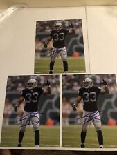 OAKLAND RAIDERS- TYVON BRANCH SIGNED AUTOGRAPH 8x10 PHOTO PICTURE COA OAKLAND RAIDERS- TYVON BRANCH SIGNED AUTOGRAPH 8x10 PHOTO PICTURE COA