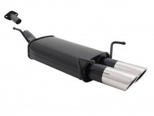 NOVUS SPORTAUSPUFF +ABE 2x76mm SR-Design Stahl für Opel Astra G -G/T98/-CC