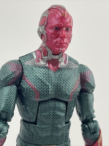 Marvel Legends Vision TRU esclusiva Infinity War da confezione da 2 NO MANTELLO - Foto 7 di 10