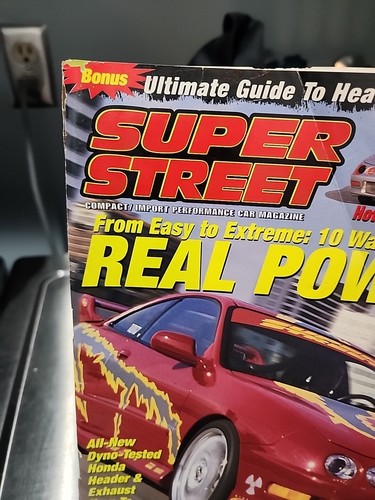 SUPER STREET Magazine - RARE Vintage, November 1998, Vol 3 #2 - Picture 2 of 6