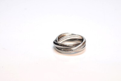 Goldmaid Damen-Ring Rhutenium 3 in Memoire 925 Sterlingsilber 17-JS4429/882